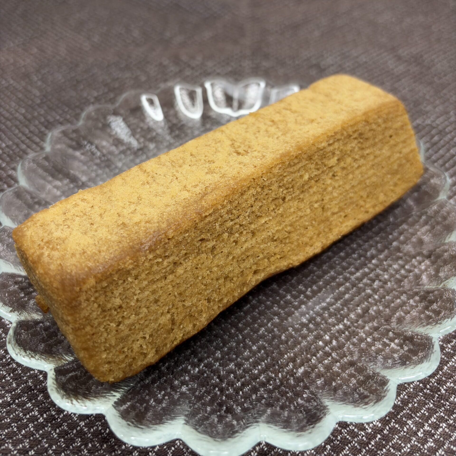 お皿に出したマロンバウム